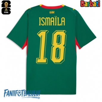 Senegal Ismaila Sarr #18 Tricou Fotbal Replică Mondial 2026 Barbati Deplasare